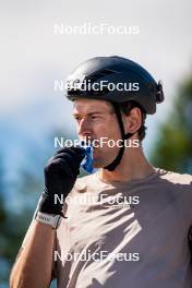 27.06.2024, Lavaze, Italy (ITA): Sturla Holm Laegreid (NOR) - Biathlon summer training, Lavaze (ITA). www.nordicfocus.com. © Barbieri/NordicFocus. Every downloaded picture is fee-liable.