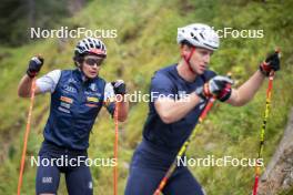 26.08.2024, Martell, Italy (ITA): Tommaso Giacomel (ITA) - Biathlon summer training, Martell (ITA). www.nordicfocus.com. © Vanzetta/NordicFocus. Every downloaded picture is fee-liable.