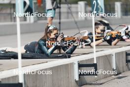 19.05.2024, Forni Avoltri, Italy (ITA): Beatrice Trabucchi (ITA) - Biathlon summer training, Forni Avoltri (ITA). www.nordicfocus.com. © Del Fabbro/NordicFocus. Every downloaded picture is fee-liable.