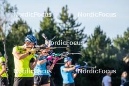 02.09.2024, Font-Romeu, France (FRA): Martin Ponsiluoma (SWE) - Biathlon summer training, Font-Romeu (FRA). www.nordicfocus.com. © Authamayou/NordicFocus. Every downloaded picture is fee-liable.