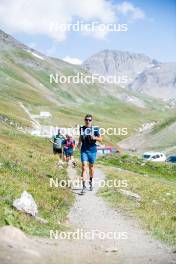 28.08.2024, Bessans, France (FRA): Quentin Fillon-Maillet (FRA) - Biathlon summer training, Bessans (FRA). www.nordicfocus.com. © Authamayou/NordicFocus. Every downloaded picture is fee-liable.