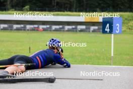 02.07.2024, Premanon, France (FRA): Oscar Lombardot (FRA) - Biathlon summer training, Premanon (FRA). www.nordicfocus.com. © Manzoni/NordicFocus. Every downloaded picture is fee-liable.