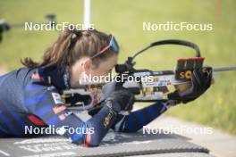 18.06.2024, Correncon-en-Vercors, France (FRA): Lisa Siberchicot (FRA) - Biathlon summer training, Correncon-en-Vercors (FRA). www.nordicfocus.com. © Joly/NordicFocus. Every downloaded picture is fee-liable.