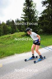 11.06.2024, Premanon, France (FRA): Sophie Chauveau (FRA) - Biathlon summer training, Premanon (FRA). www.nordicfocus.com. © Manzoni/NordicFocus. Every downloaded picture is fee-liable.