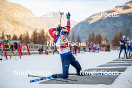 09.11.2024, Bessans, France (FRA): Sophie Chauveau (FRA) - Biathlon summer training, Bessans (FRA). www.nordicfocus.com. © Authamayou/NordicFocus. Every downloaded picture is fee-liable.