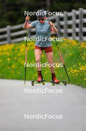 20.05.2024, Lenzerheide, Switzerland (SUI): Elisa Gasparin (SUI) - Biathlon summer training, Lenzerheide (SUI). www.nordicfocus.com. © Manzoni/NordicFocus. Every downloaded picture is fee-liable.