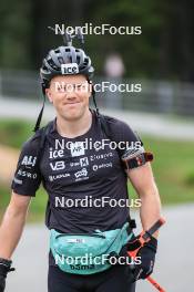 05.09.2024, Lenzerheide, Switzerland (SUI): Johannes Dale-Skjevdal (NOR) - Biathlon summer training, Lenzerheide (SUI). www.nordicfocus.com. © Manzoni/NordicFocus. Every downloaded picture is fee-liable.