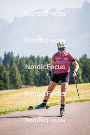 31.07.2024, Lavaze, Italy (ITA): Lisa Osl (AUT) - Biathlon summer training, Lavaze (ITA). www.nordicfocus.com. © Barbieri/NordicFocus. Every downloaded picture is fee-liable.