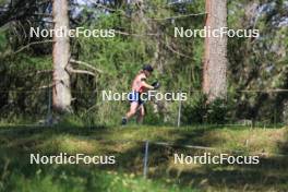 15.07.2024, Lenzerheide, Switzerland (SUI): Grace Castonguay (USA) - Biathlon summer training, Lenzerheide (SUI). www.nordicfocus.com. © Manzoni/NordicFocus. Every downloaded picture is fee-liable.