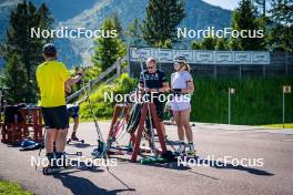 27.06.2024, Lavaze, Italy (ITA): Ida Lien (NOR) - Biathlon summer training, Lavaze (ITA). www.nordicfocus.com. © Barbieri/NordicFocus. Every downloaded picture is fee-liable.