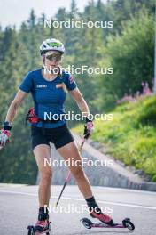 06.08.2024, Lavaze, Italy (ITA): Tamara Steiner (AUT) - Biathlon summer training, Lavaze (ITA). www.nordicfocus.com. © Barbieri/NordicFocus. Every downloaded picture is fee-liable.