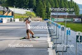 17.07.2024, Martell, Italy (ITA): Hanna Auchentaller (ITA) - Biathlon summer training, Martell (ITA). www.nordicfocus.com. © Barbieri/NordicFocus. Every downloaded picture is fee-liable.