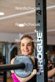 18.06.2024, Tignes, France (FRA): Gilonne Guigonnat (FRA) - Biathlon summer training, Tignes (FRA). www.nordicfocus.com. © Authamayou/NordicFocus. Every downloaded picture is fee-liable.