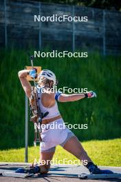 27.06.2024, Lavaze, Italy (ITA): Ingrid Landmark Tandrevold (NOR) - Biathlon summer training, Lavaze (ITA). www.nordicfocus.com. © Barbieri/NordicFocus. Every downloaded picture is fee-liable.