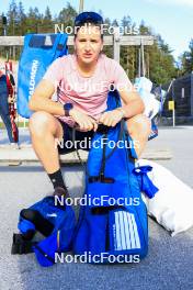 12.10.2024, Ramsau am Dachstein, Austria (AUT): Julia Simon (FRA) - Biathlon summer training, Ramsau am Dachstein (AUT). www.nordicfocus.com. © Manzoni/NordicFocus. Every downloaded picture is fee-liable.