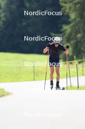 18.07.2024, Lenzerheide, Switzerland (SUI): Bjorn Westervelt (USA) - Biathlon summer training, Lenzerheide (SUI). www.nordicfocus.com. © Manzoni/NordicFocus. Every downloaded picture is fee-liable.