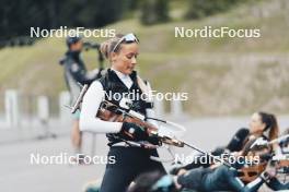 19.05.2024, Forni Avoltri, Italy (ITA): Hannah Auchentaller (ITA) - Biathlon summer training, Forni Avoltri (ITA). www.nordicfocus.com. © Del Fabbro/NordicFocus. Every downloaded picture is fee-liable.