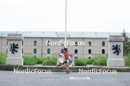 11.06.2024, Premanon, France (FRA): Lou Jeanmonnot (FRA) - Biathlon summer training, Premanon (FRA). www.nordicfocus.com. © Manzoni/NordicFocus. Every downloaded picture is fee-liable.