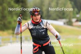 16.09.2024, Lenzerheide, Switzerland (SUI): Lea Meier (SUI) - Biathlon summer training, Lenzerheide (SUI). www.nordicfocus.com. © Manzoni/NordicFocus. Every downloaded picture is fee-liable.