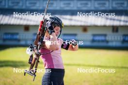 06.08.2024, Lavaze, Italy (ITA): Lea Rothschopf (AUT) - Biathlon summer training, Lavaze (ITA). www.nordicfocus.com. © Barbieri/NordicFocus. Every downloaded picture is fee-liable.