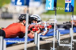 20.05.2024, Lenzerheide, Switzerland (SUI): Lydia Hiernickel (SUI) - Biathlon summer training, Lenzerheide (SUI). www.nordicfocus.com. © Manzoni/NordicFocus. Every downloaded picture is fee-liable.