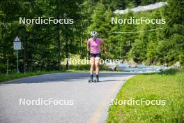 17.07.2024, Martell, Italy (ITA): Samuela Comola (ITA) - Biathlon summer training, Martell (ITA). www.nordicfocus.com. © Barbieri/NordicFocus. Every downloaded picture is fee-liable.