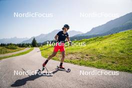 31.07.2024, Lavaze, Italy (ITA): Kristina Oberthaler (AUT) - Biathlon summer training, Lavaze (ITA). www.nordicfocus.com. © Barbieri/NordicFocus. Every downloaded picture is fee-liable.