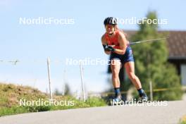 15.07.2024, Lenzerheide, Switzerland (SUI): Grace Castonguay (USA) - Biathlon summer training, Lenzerheide (SUI). www.nordicfocus.com. © Manzoni/NordicFocus. Every downloaded picture is fee-liable.