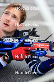 03.07.2024, Premanon, France (FRA): Fabien Claude (FRA) - Biathlon summer training, Premanon (FRA). www.nordicfocus.com. © Manzoni/NordicFocus. Every downloaded picture is fee-liable.