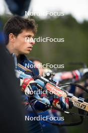 15.06.2024, Correncon-en-Vercors, France (FRA): Oscar Lombardot (FRA) - Biathlon summer training, Correncon-en-Vercors (FRA). www.nordicfocus.com. © Joly/NordicFocus. Every downloaded picture is fee-liable.