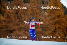 09.11.2024, Bessans, France (FRA): Julia Simon (FRA) - Biathlon summer training, Bessans (FRA). www.nordicfocus.com. © Authamayou/NordicFocus. Every downloaded picture is fee-liable.