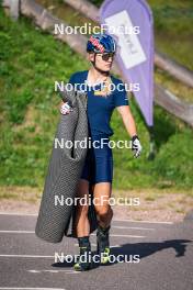 31.07.2024, Lavaze, Italy (ITA): Anna Gandler (AUT) - Biathlon summer training, Lavaze (ITA). www.nordicfocus.com. © Barbieri/NordicFocus. Every downloaded picture is fee-liable.