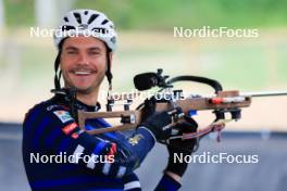 03.07.2024, Premanon, France (FRA): Emilien Jacquelin (FRA) - Biathlon summer training, Premanon (FRA). www.nordicfocus.com. © Manzoni/NordicFocus. Every downloaded picture is fee-liable.