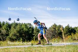 05.09.2024, Font-Romeu, France (FRA): Anna Karin Heijdenberg (SWE) - Biathlon summer training, Font-Romeu (FRA). www.nordicfocus.com. © Authamayou/NordicFocus. Every downloaded picture is fee-liable.