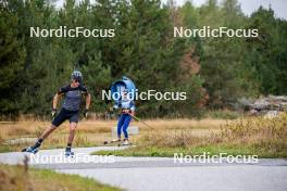 20.09.2024, Font-Romeu, France (FRA): Sam Parmantier (BEL) - Biathlon summer training, Font-Romeu (FRA). www.nordicfocus.com. © Authamayou/NordicFocus. Every downloaded picture is fee-liable.