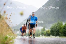 26.08.2024, Martell, Italy (ITA): Lukas Hofer (ITA) - Biathlon summer training, Martell (ITA). www.nordicfocus.com. © Vanzetta/NordicFocus. Every downloaded picture is fee-liable.