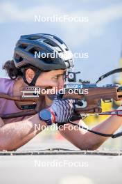 28.08.2024, Bessans, France (FRA): Julia Simon (FRA) - Biathlon summer training, Bessans (FRA). www.nordicfocus.com. © Authamayou/NordicFocus. Every downloaded picture is fee-liable.