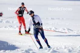 14.10.2024, Ramsau am Dachstein, Austria (AUT): Julia Simon (FRA) - Biathlon summer training, Dachsteinglacier, Ramsau am Dachstein (AUT). www.nordicfocus.com. © Manzoni/NordicFocus. Every downloaded picture is fee-liable.