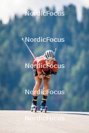 27.06.2024, Lavaze, Italy (ITA): Juni Arnekleiv (NOR) - Biathlon summer training, Lavaze (ITA). www.nordicfocus.com. © Barbieri/NordicFocus. Every downloaded picture is fee-liable.