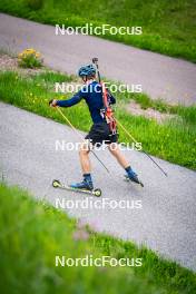 15.06.2024, Lavaze, Italy (ITA): Jesper Nelin (SWE) - Biathlon summer training, Lavaze (ITA). www.nordicfocus.com. © Barbieri/NordicFocus. Every downloaded picture is fee-liable.