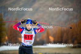 07.11.2024, Bessans, France (FRA): Chloe Bened (FRA) - Biathlon summer training, Bessans (FRA). www.nordicfocus.com. © Authamayou/NordicFocus. Every downloaded picture is fee-liable.