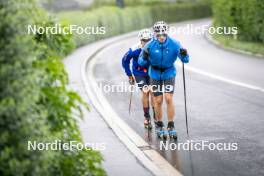 26.08.2024, Martell, Italy (ITA): Elia Zeni (ITA) - Biathlon summer training, Martell (ITA). www.nordicfocus.com. © Vanzetta/NordicFocus. Every downloaded picture is fee-liable.