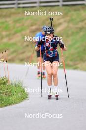 05.09.2024, Lenzerheide, Switzerland (SUI): Marthe Krakstad Johansen (NOR) - Biathlon summer training, Lenzerheide (SUI). www.nordicfocus.com. © Manzoni/NordicFocus. Every downloaded picture is fee-liable.