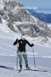 12.10.2024, Ramsau am Dachstein, Austria (AUT): Jeanne Richard (FRA) - Biathlon summer training, Dachsteinglacier, Ramsau am Dachstein (AUT). www.nordicfocus.com. © Manzoni/NordicFocus. Every downloaded picture is fee-liable.