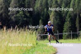 15.07.2024, Lenzerheide, Switzerland (SUI): Vaclav Cervenka (USA) - Biathlon summer training, Lenzerheide (SUI). www.nordicfocus.com. © Manzoni/NordicFocus. Every downloaded picture is fee-liable.