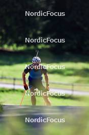 15.07.2024, Lenzerheide, Switzerland (SUI): Bjorn Westervelt (USA) - Biathlon summer training, Lenzerheide (SUI). www.nordicfocus.com. © Manzoni/NordicFocus. Every downloaded picture is fee-liable.