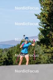 02.09.2024, Font-Romeu, France (FRA): Elvira Oeberg (SWE) - Biathlon summer training, Font-Romeu (FRA). www.nordicfocus.com. © Authamayou/NordicFocus. Every downloaded picture is fee-liable.