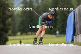 05.09.2024, Lenzerheide, Switzerland (SUI): Arnaud Du Pasquier (SUI) - Biathlon summer training, Lenzerheide (SUI). www.nordicfocus.com. © Manzoni/NordicFocus. Every downloaded picture is fee-liable.