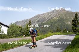 19.06.2024, Lavaze, Italy (ITA): Didier Bionaz (ITA) - Biathlon summer training, Lavaze (ITA). www.nordicfocus.com. © Vanzetta/NordicFocus. Every downloaded picture is fee-liable.