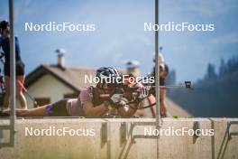 06.08.2024, Lavaze, Italy (ITA): Dunja Zdouc (AUT) - Biathlon summer training, Lavaze (ITA). www.nordicfocus.com. © Barbieri/NordicFocus. Every downloaded picture is fee-liable.